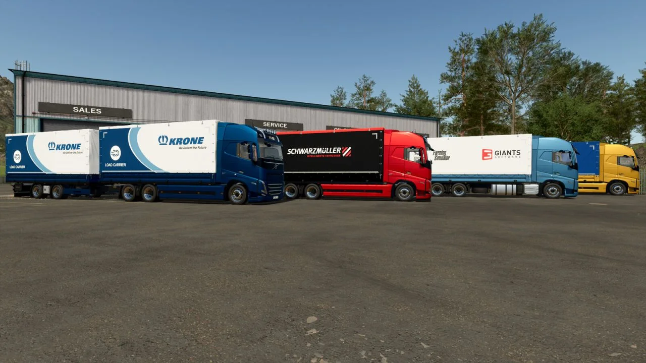 FS25 VOLVO FH16 TANDEM V1.0.0.3 Vehicles Mod FS25 Mod Free Download