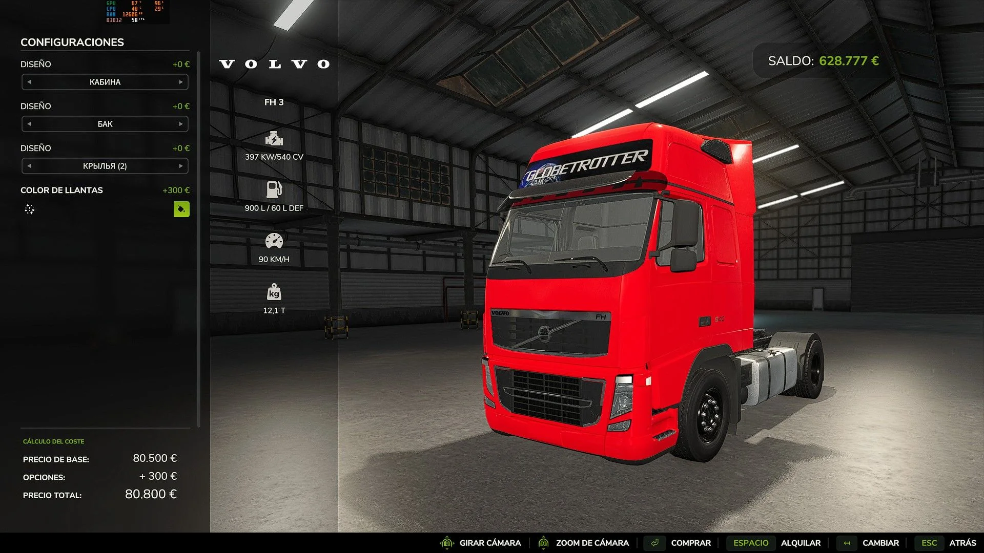 FS25 Volvo FH3 V1.0 Vehicles Mod FS25 Mod Free Download