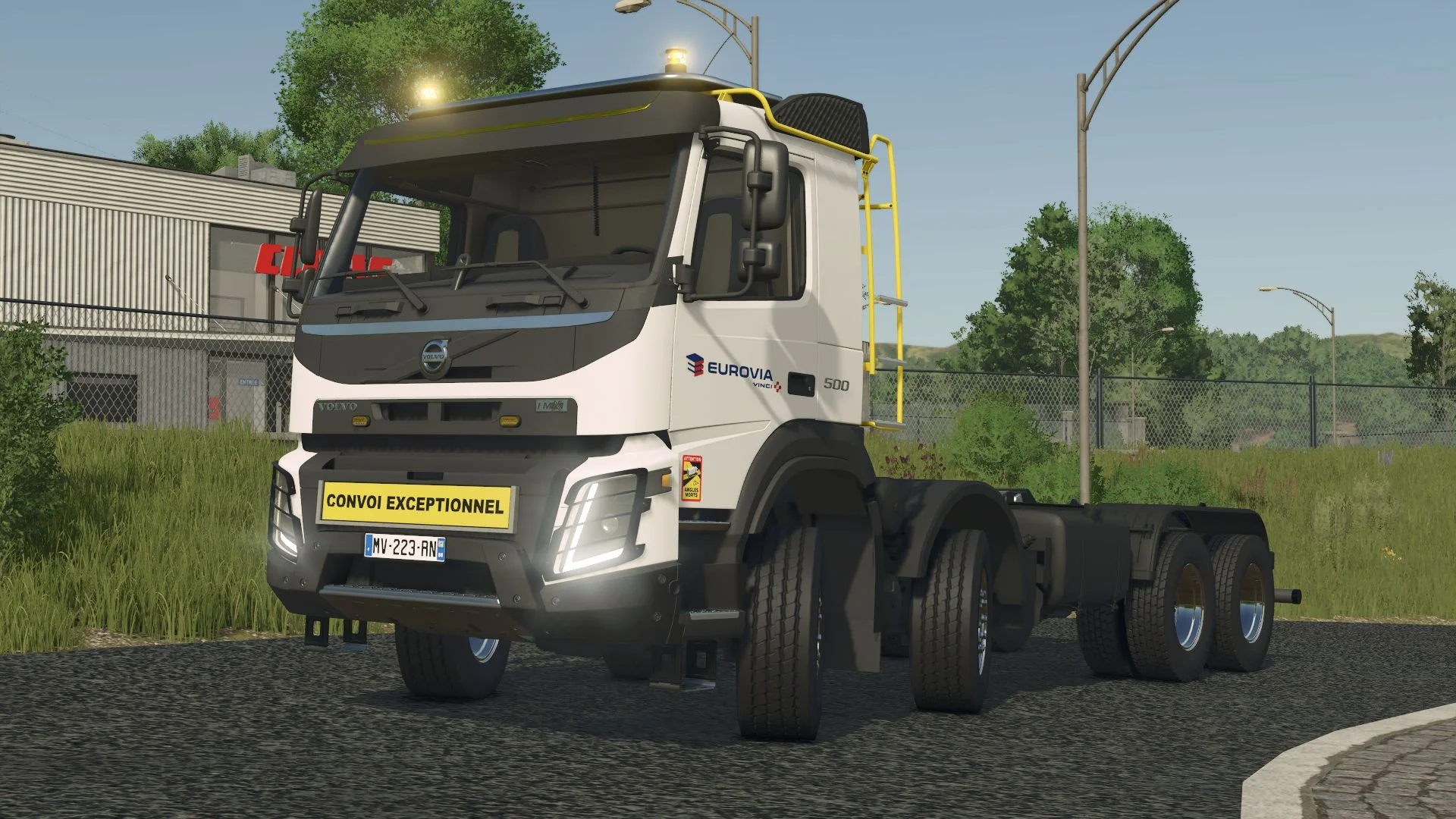 FS25 Volvo FMX Ampiroll 8×4 V1.1 Vehicles Mod FS25 Mod Free Download