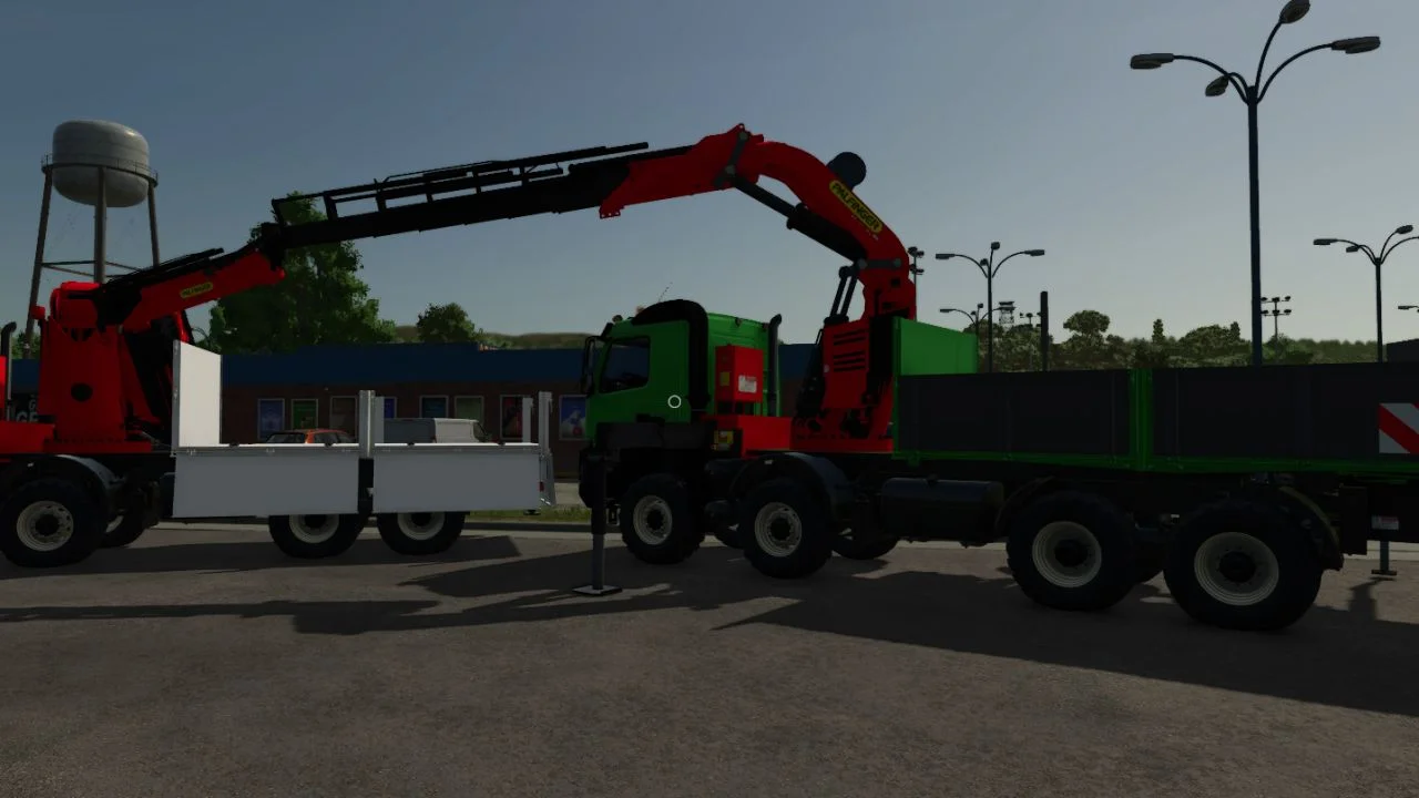 FS25 Volvo FMX Palfinger V1.0 Vehicles Mod FS25 Mod Free Download