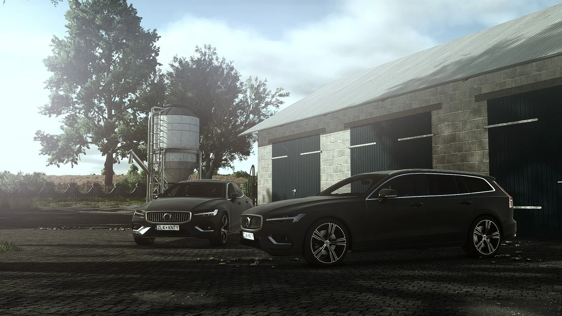 FS25 Volvo S60/V60 2019 v1.0 Vehicles Mod FS25 Mod Free Download