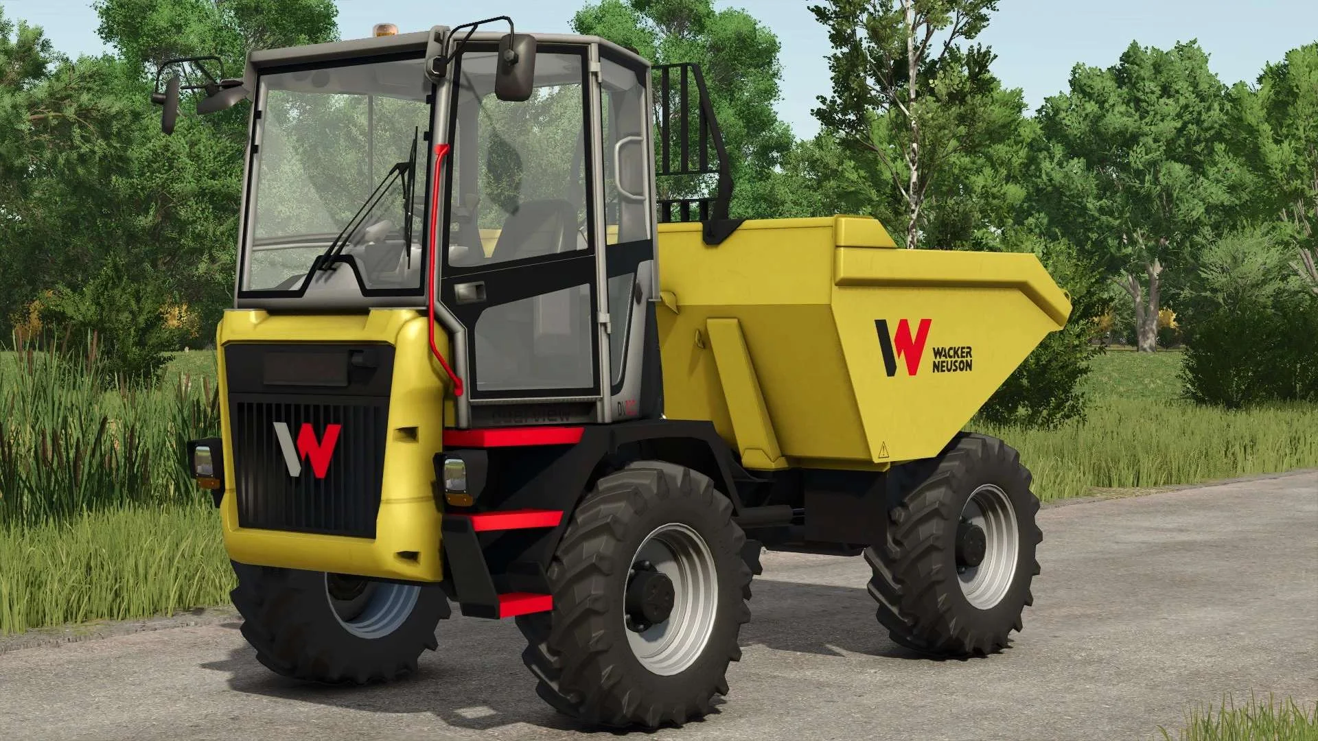 FS25 Wacker Neuson DV 100 v1.0 Vehicles Mod FS25 Mod Free Download