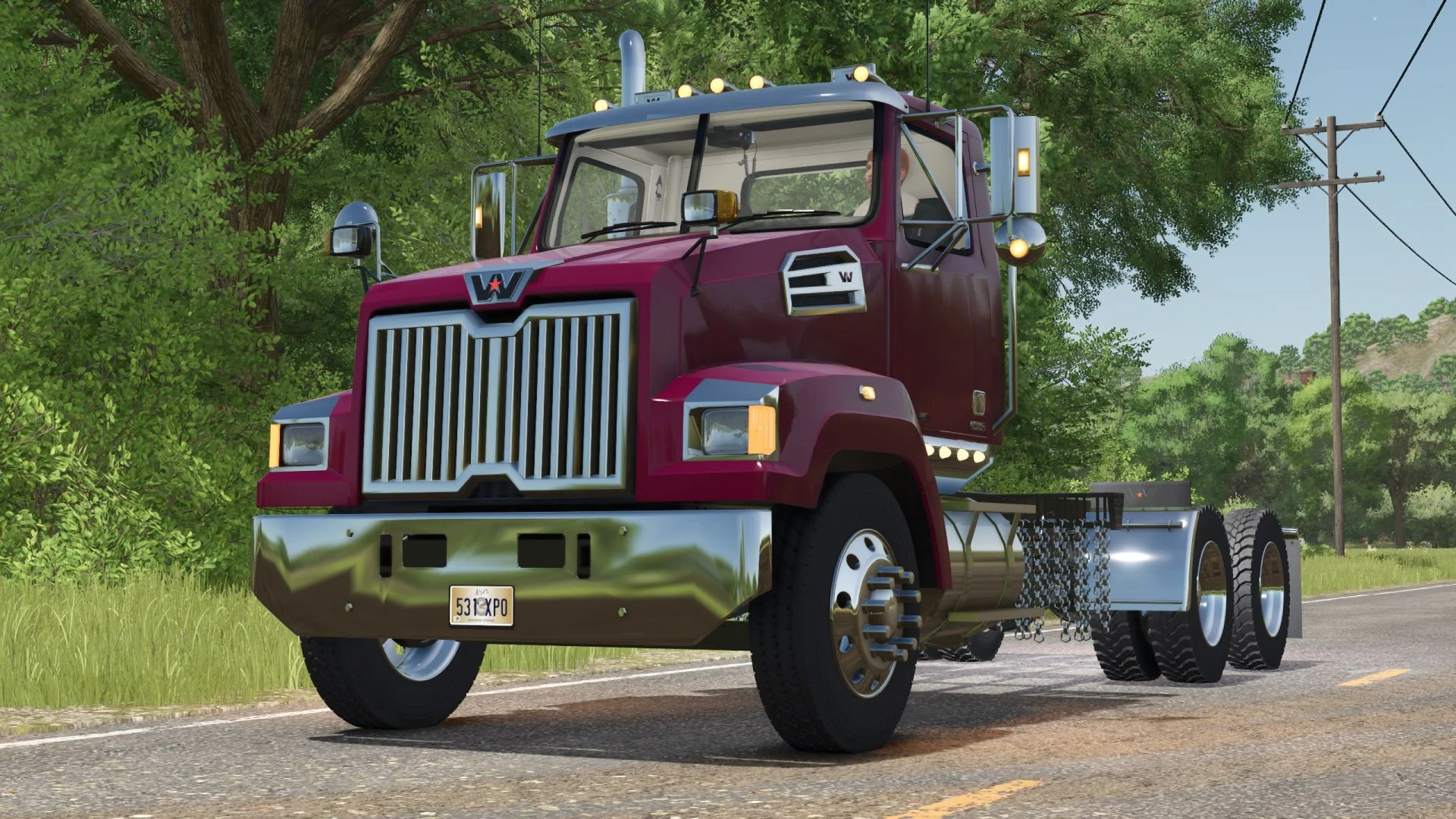 FS25 Western Star 4700SF V2.0 Vehicles Mod FS25 Mod Free Download
