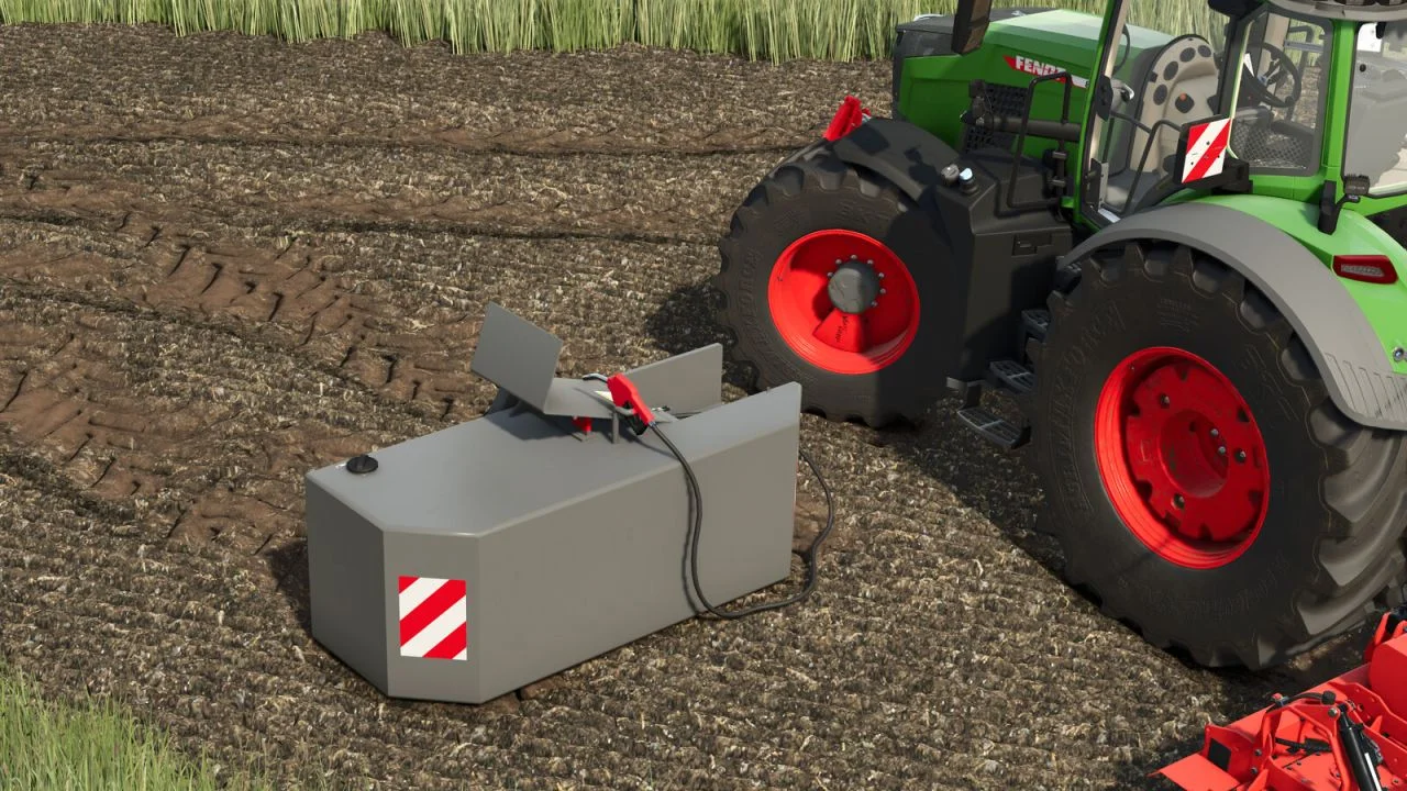 FS25 1000L Diesel Tank V1.0 Weights Mod FS25 Mod Free Download