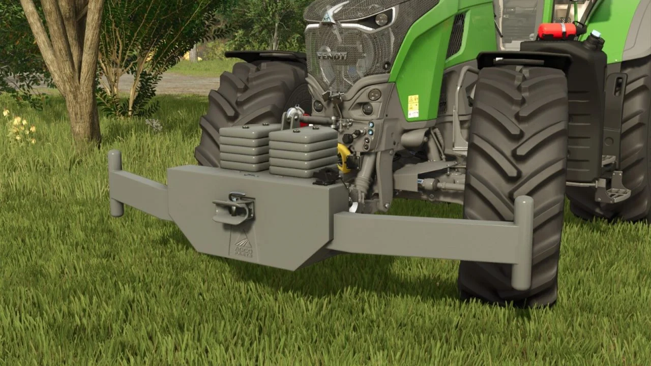 FS25 AGCO Weight Pusher v1.0 Weights Mod FS25 Mod Free Download