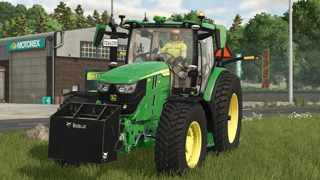 FS25 Bobcat 3 Point Ballast Weight Rust Edition v1.1 Weights Mod FS25 Mod Free Download