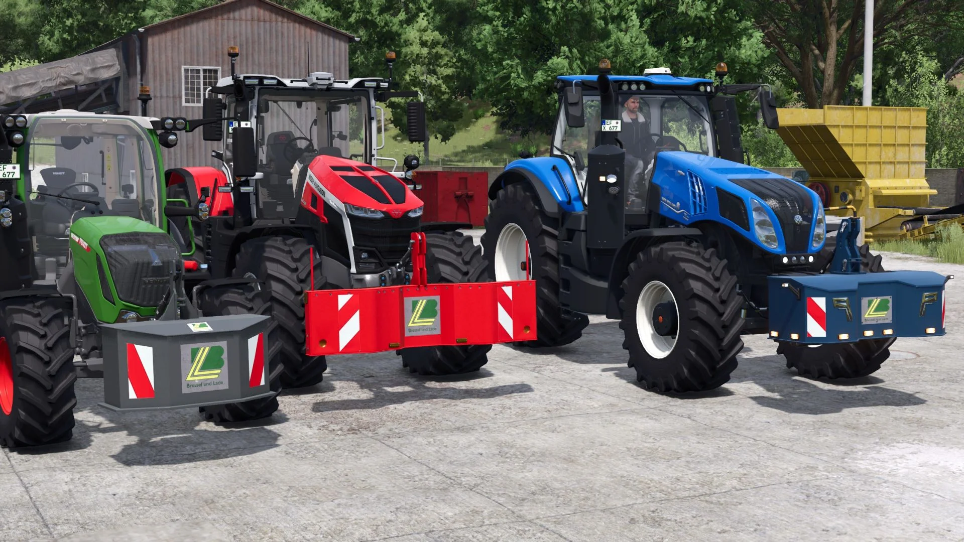 FS25 Bressel and Laden Weight Pack V1.0 Weights Mod FS25 Mod Free Download