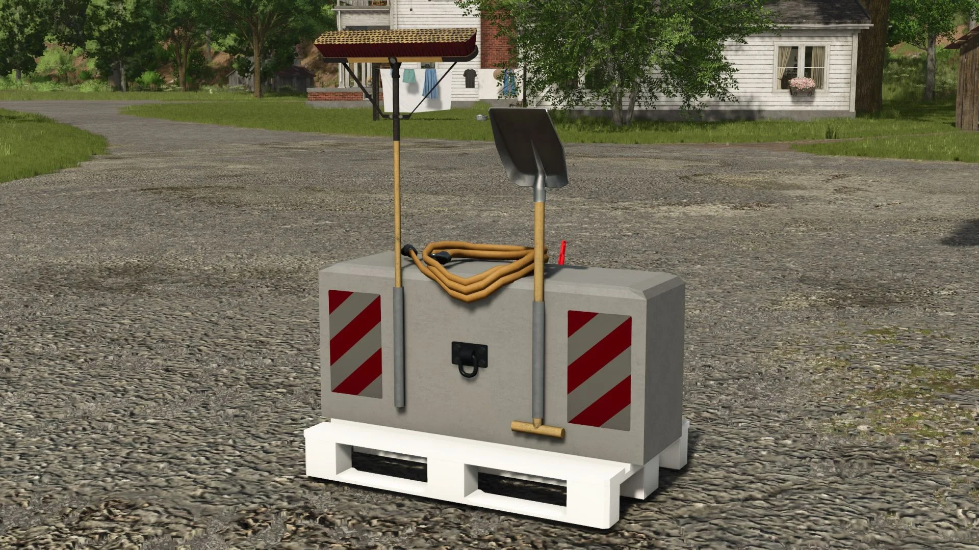 FS25 Farm mass V1.0 Weights Mod FS25 Mod Free Download
