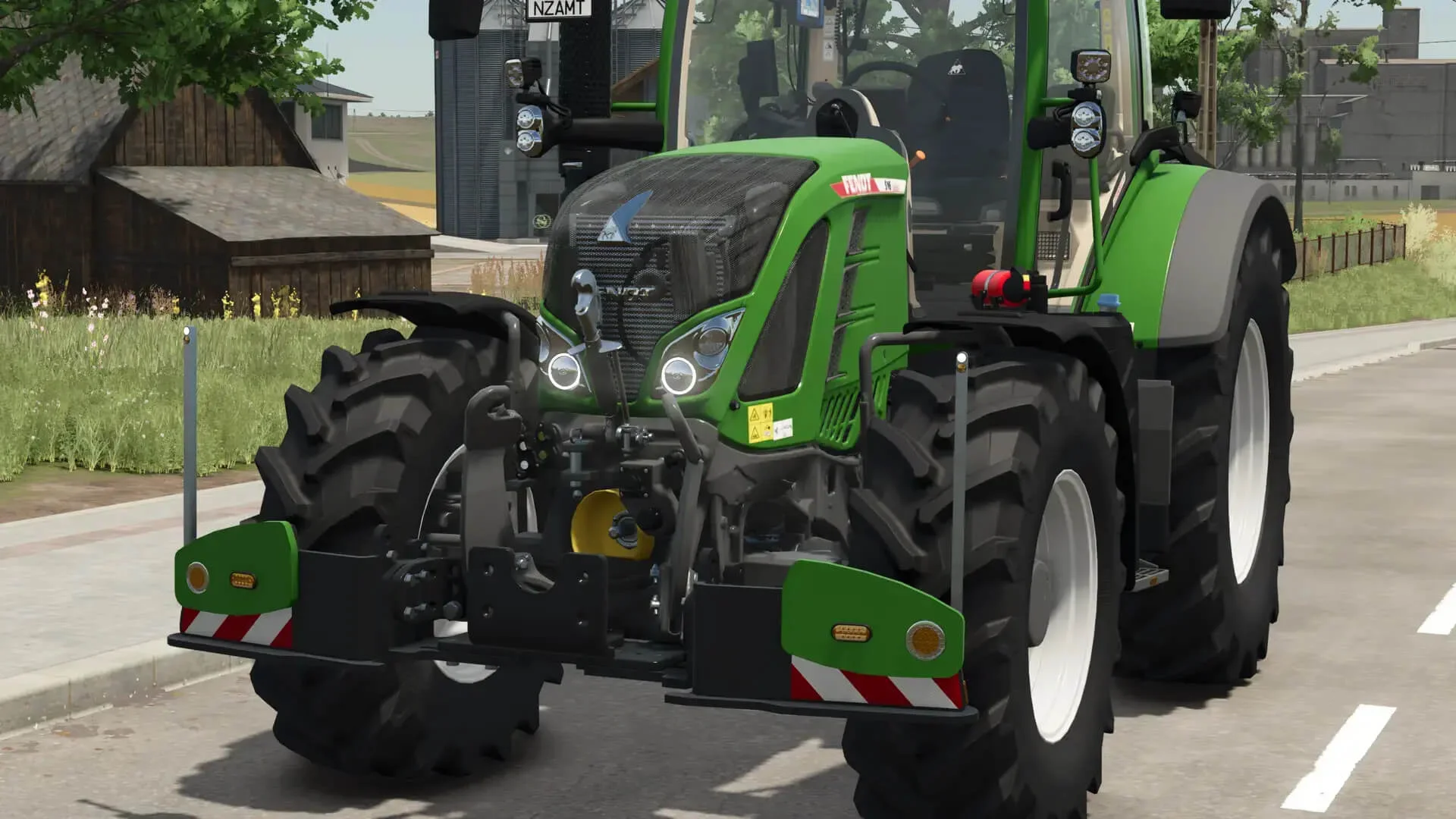FS25 Fendt 500 Agribumper V1.0.1.1 Weights Mod FS25 Mod Free Download