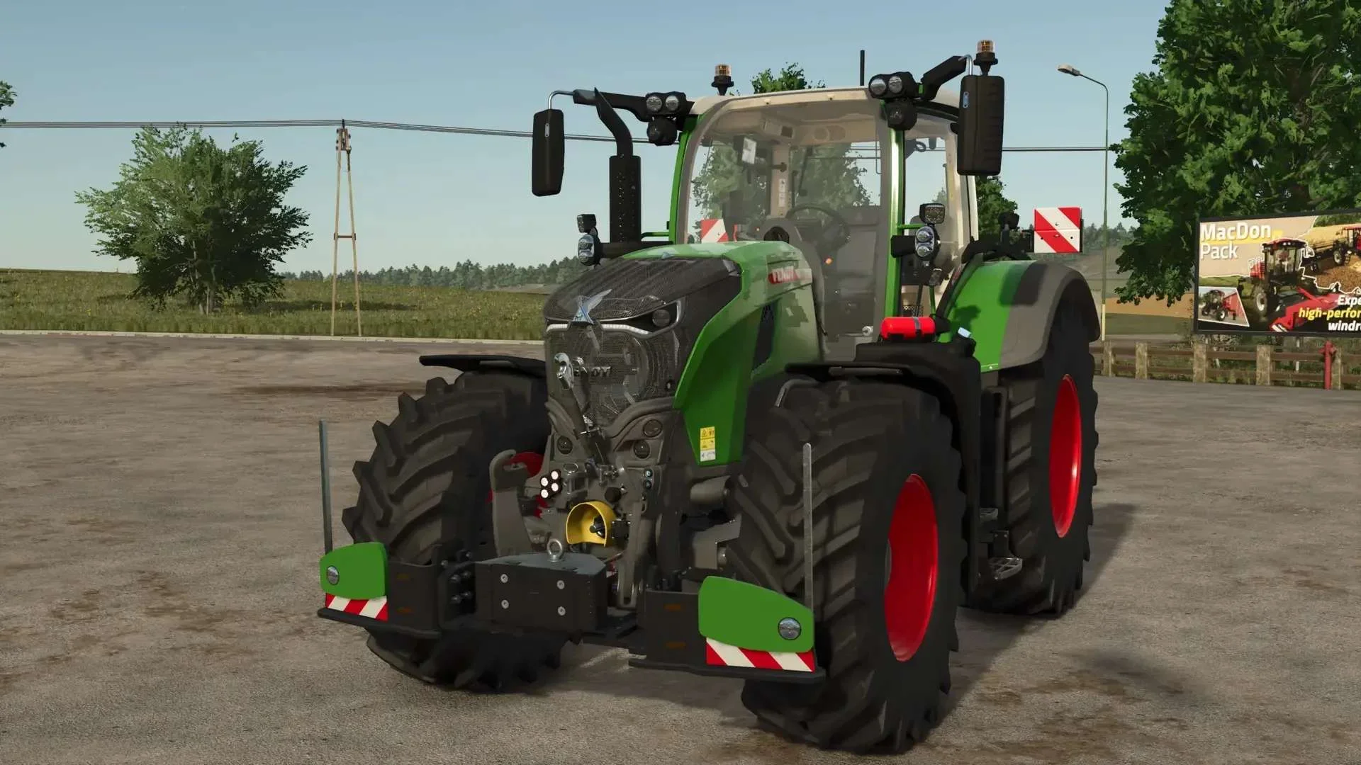 FS25 Fendt 700 with Agribumper v1.0.0.2 Weights Mod FS25 Mod Free Download