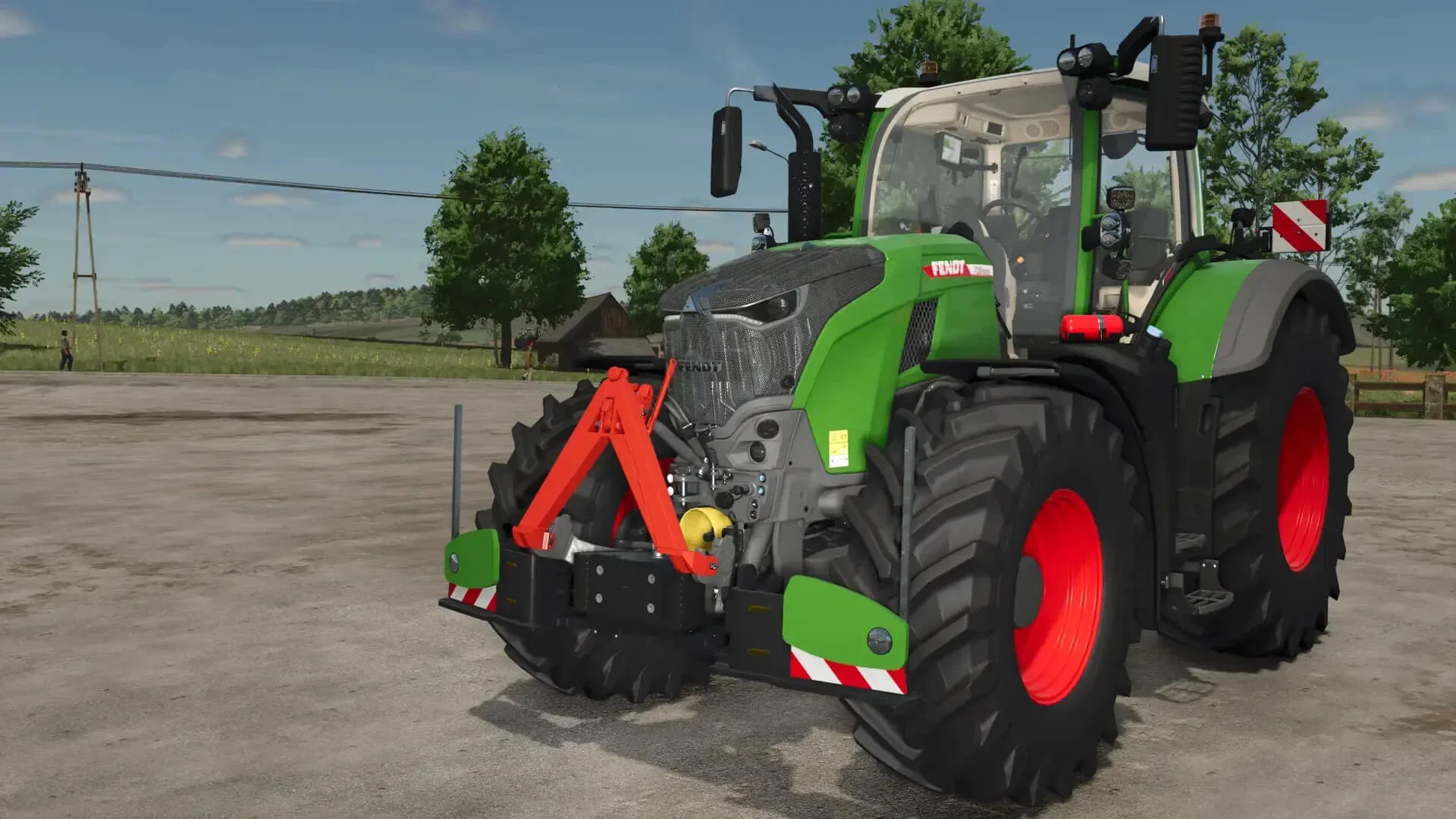 FS25 Fendt 700 with Agribumper V1.0.7 Weights Mod FS25 Mod Free Download