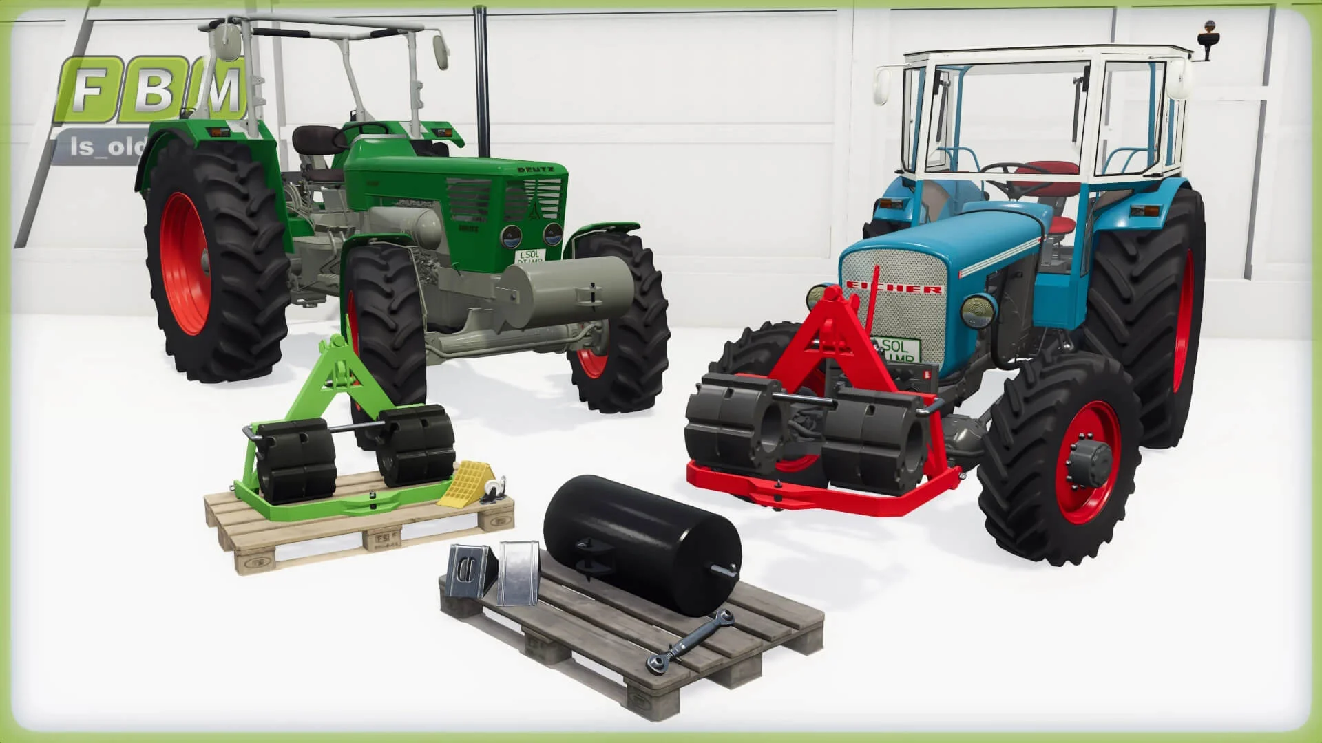 FS25 Front weights package v1.0 FS25 Mod Free Download