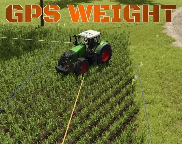 FS25 GPS WEIGHT v1.0 Weights Mod FS25 Mod Free Download