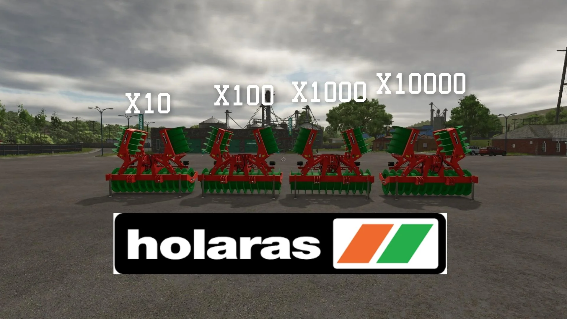 FS25 Holaras Stego 485-PRO (additional weights) V1.0 FS25 Mod Free Download