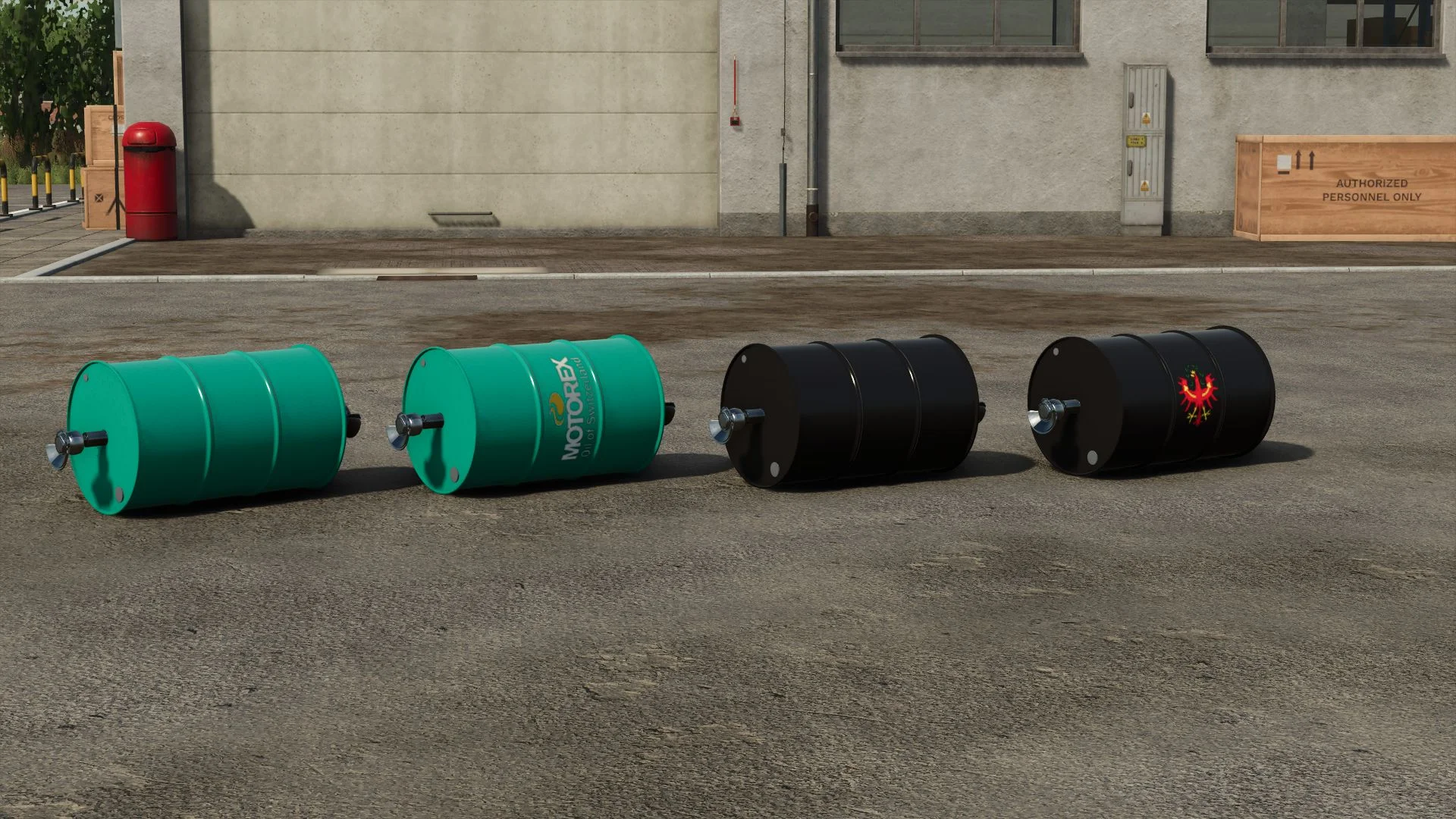 FS25 Homemade barrel weight V1.0 Weights Mod FS25 Mod Free Download