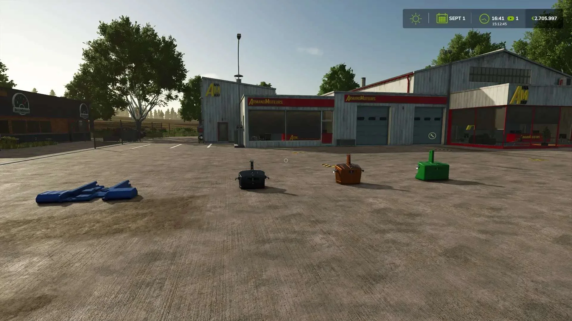 FS25 John Deere Weight Pack v1.0 Weights Mod FS25 Mod Free Download