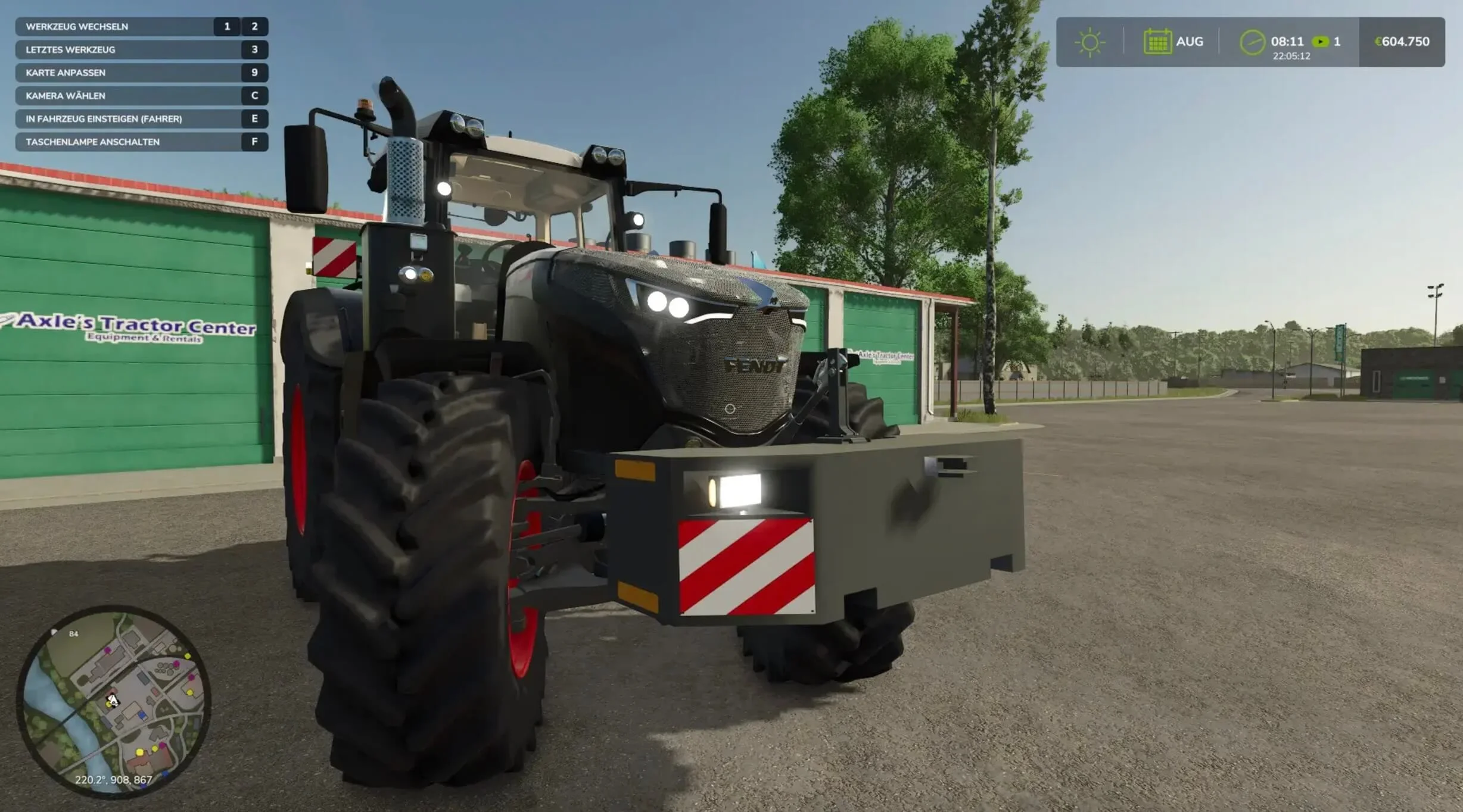 FS25 Landkracht Front Weight v1.0.0.3 Weights Mod FS25 Mod Free Download