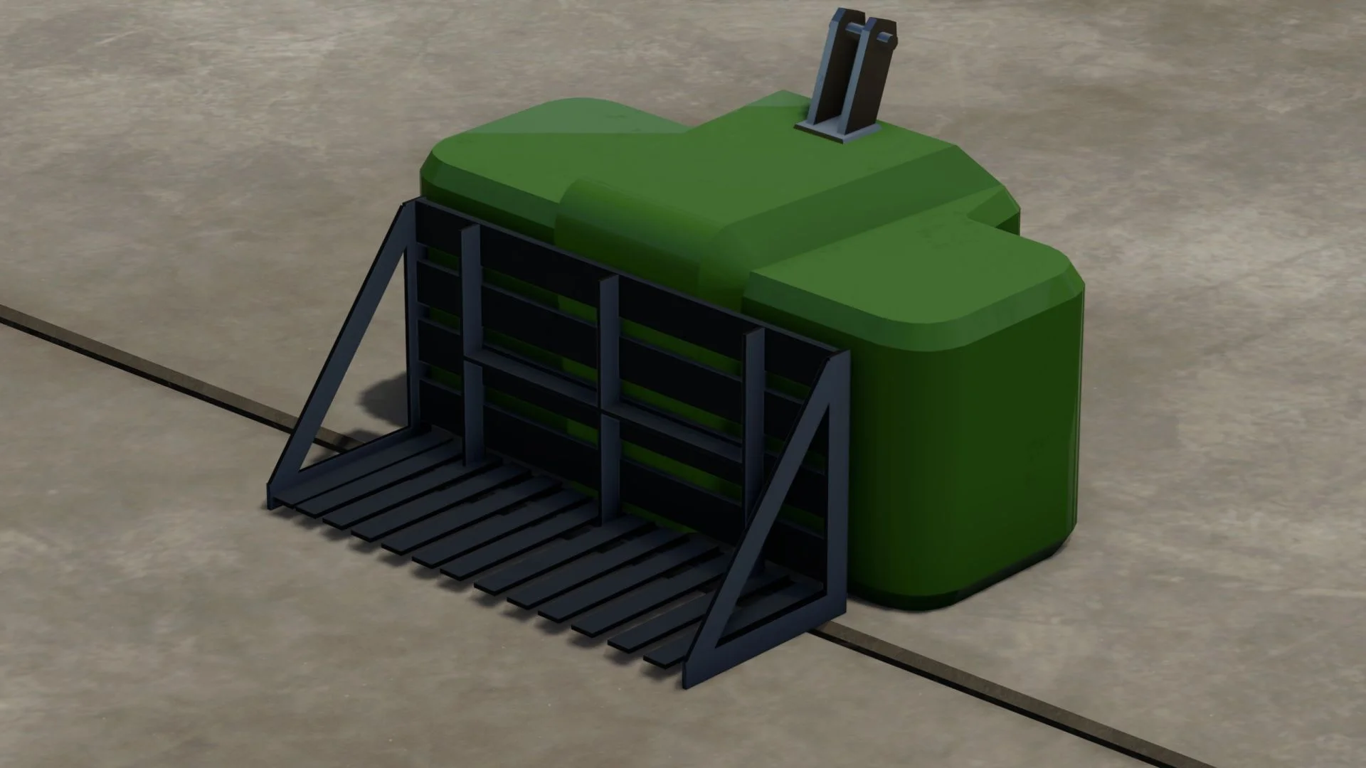 FS25 Lizard 1050 KG Weight V1.0 Weights Mod FS25 Mod Free Download