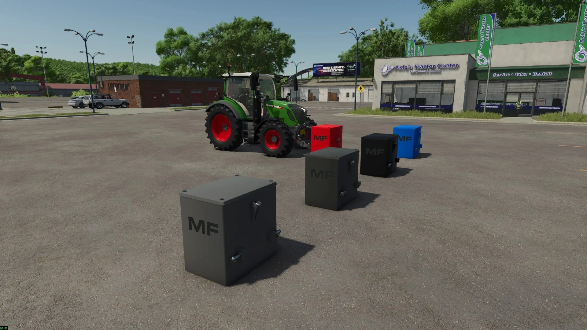 FS25 MASSE MF v1.0 Weights Mod FS25 Mod Free Download