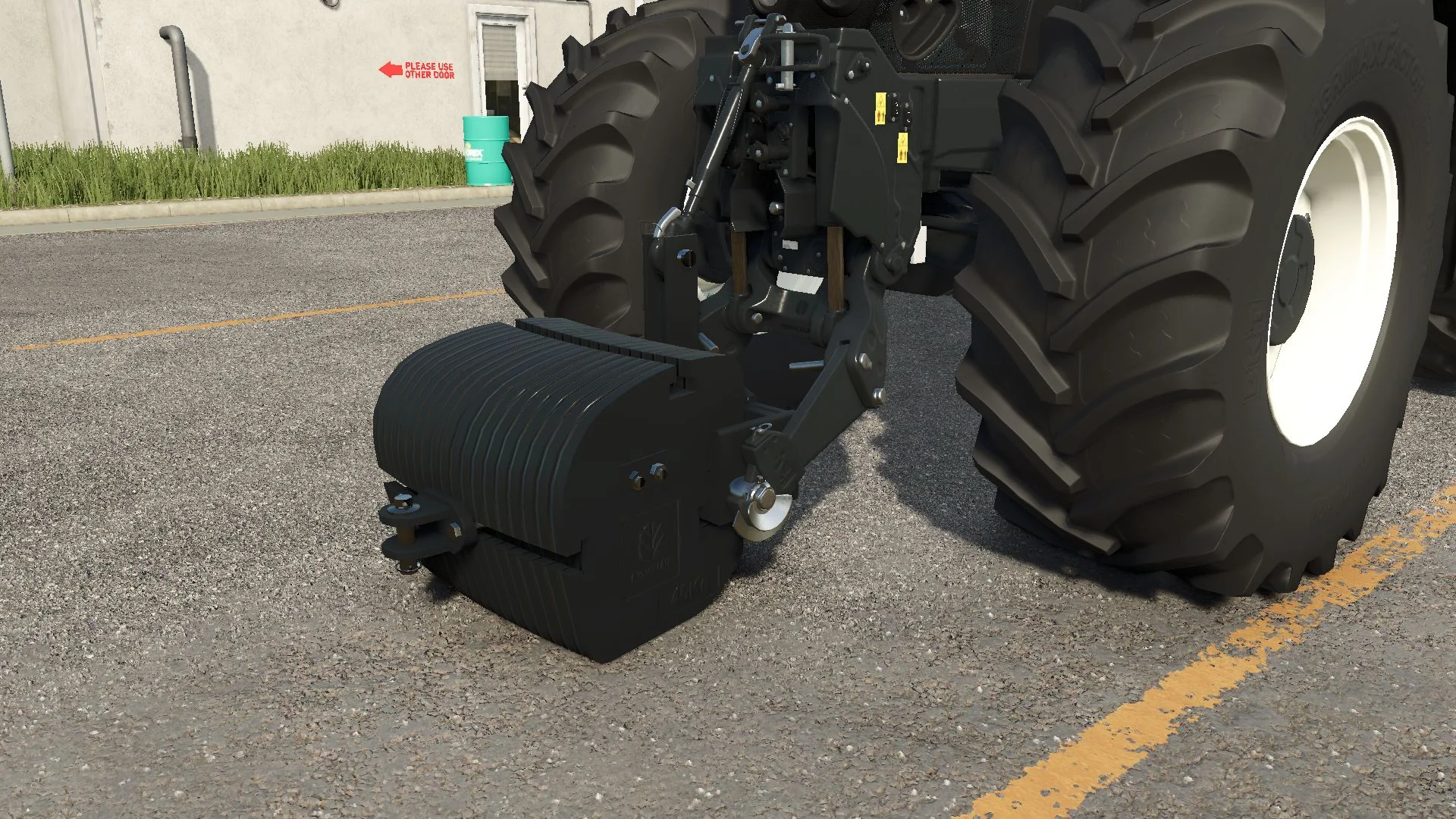 FS25 New Holland Weight V1.0 Weights Mod FS25 Mod Free Download