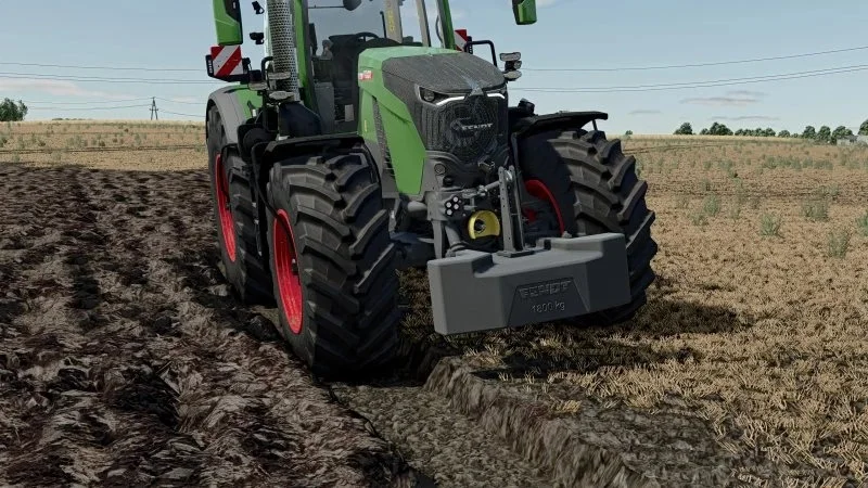 FS25 Real Furrow v1.0 Weights Mod FS25 Mod Free Download