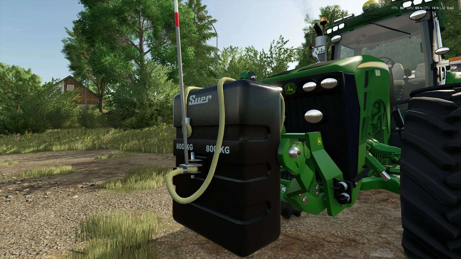 FS25 Suer 800kg v1.0 Weights Mod FS25 Mod Free Download