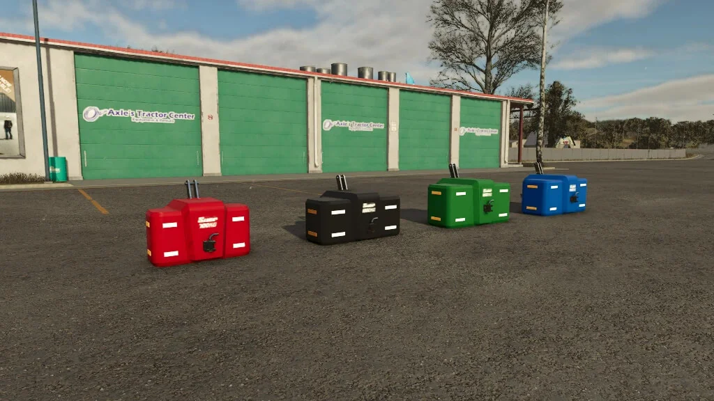 FS25 Suer Weight Pack v1.0 Weights Mod FS25 Mod Free Download
