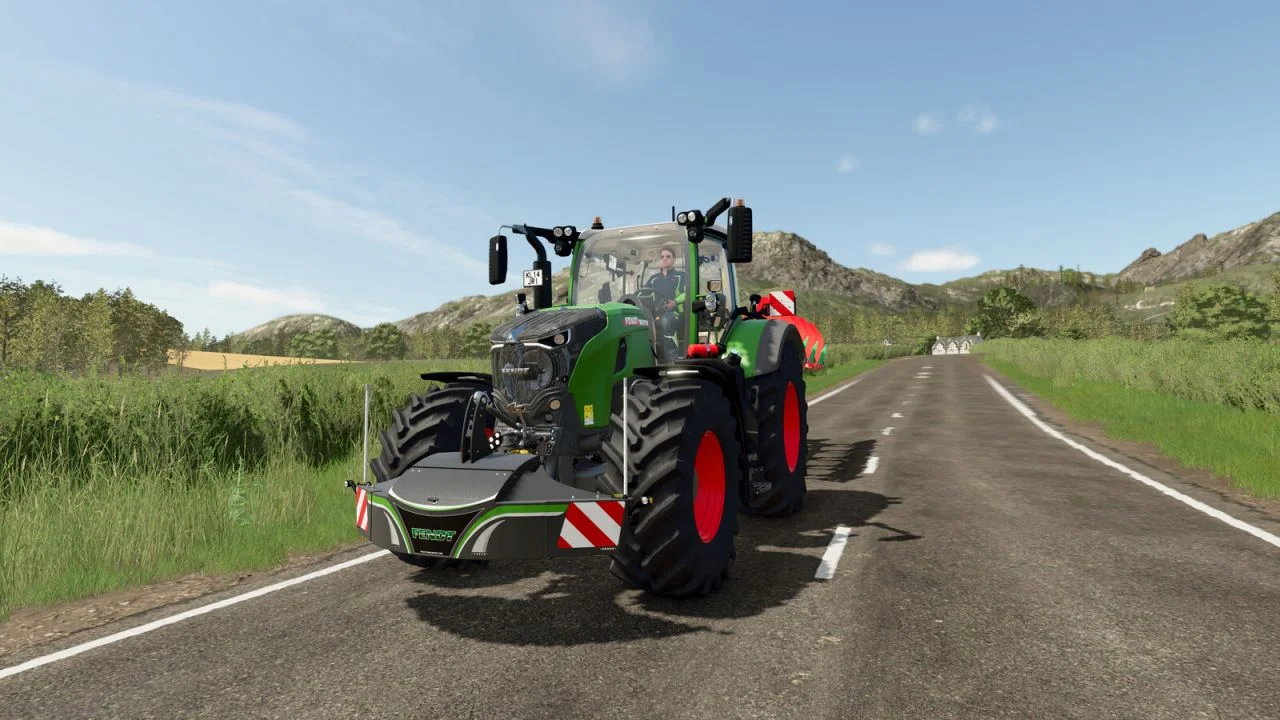 FS25 Tractorbumper Safety Weight Plus v1.0 Weights Mod FS25 Mod Free Download