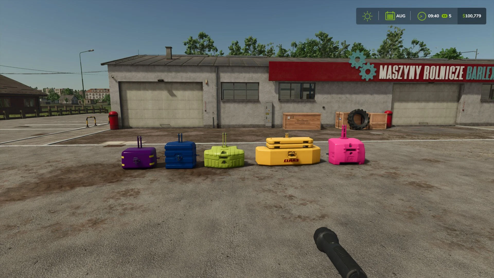 FS25 Weight Set V1.0 Weights Mod FS25 Mod Free Download