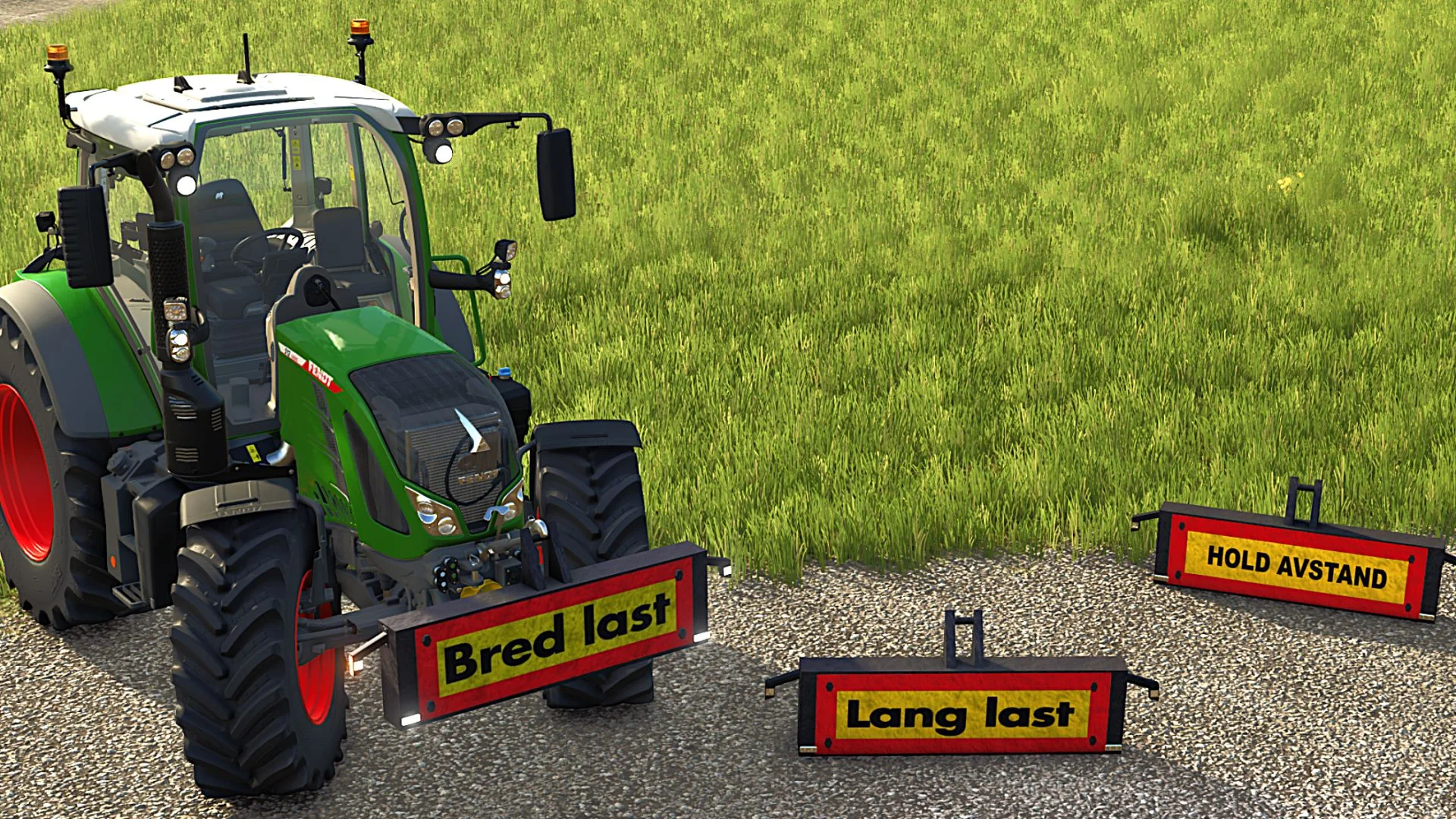 FS25 Weight with norwegian Signs v1.0 Weights Mod FS25 Mod Free Download