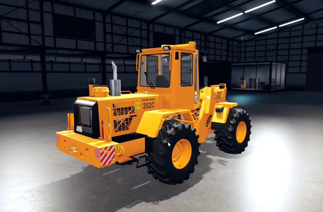 FS25 Amkodor 352C v1.0.0.1 Wheel Loaders Mod FS25 Mod Free Download