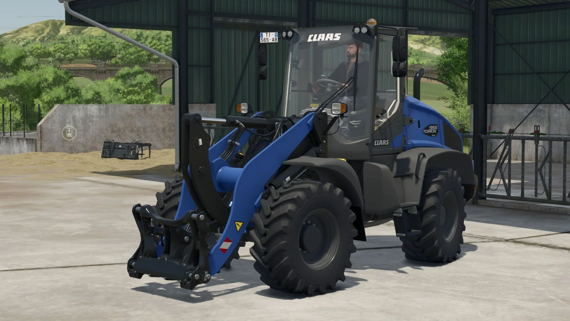 FS25 Claas Torion 956 Sinus Colors v1.0 Wheel Loaders Mod FS25 Mod Free Download