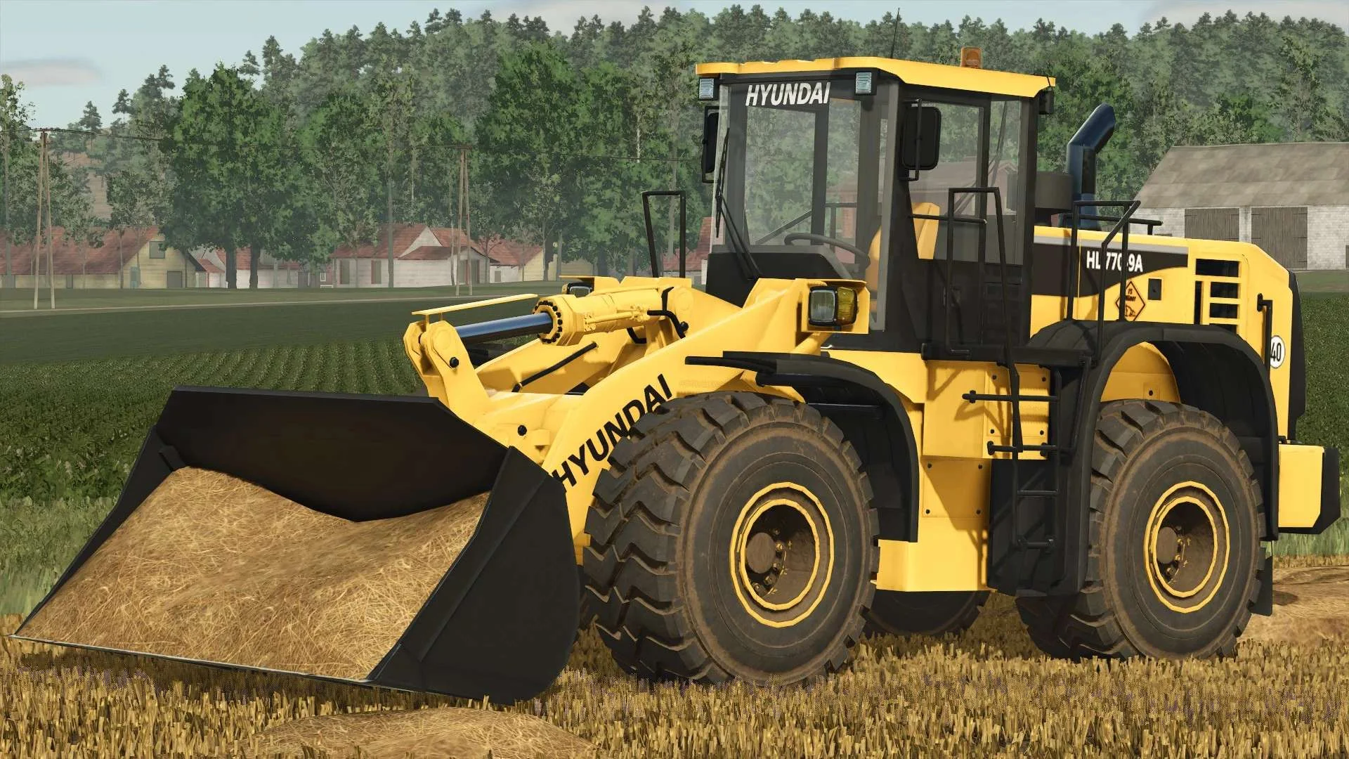 FS25 Hyundai HL770-9A v1.0 Wheel Loaders Mod FS25 Mod Free Download