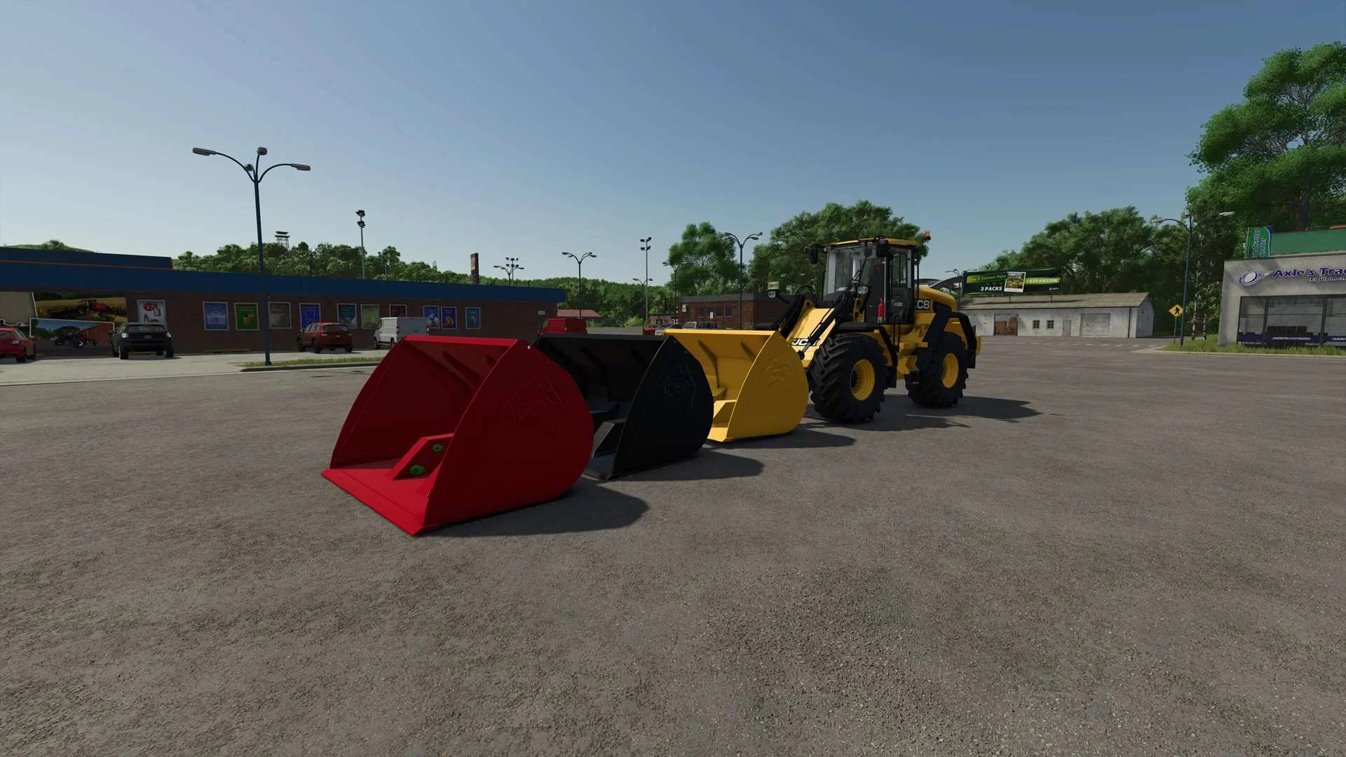 FS25 JCB WheelLoader Pack HD by CW33 v1.0.0.1 Wheel Loaders Mod FS25 Mod Free Download