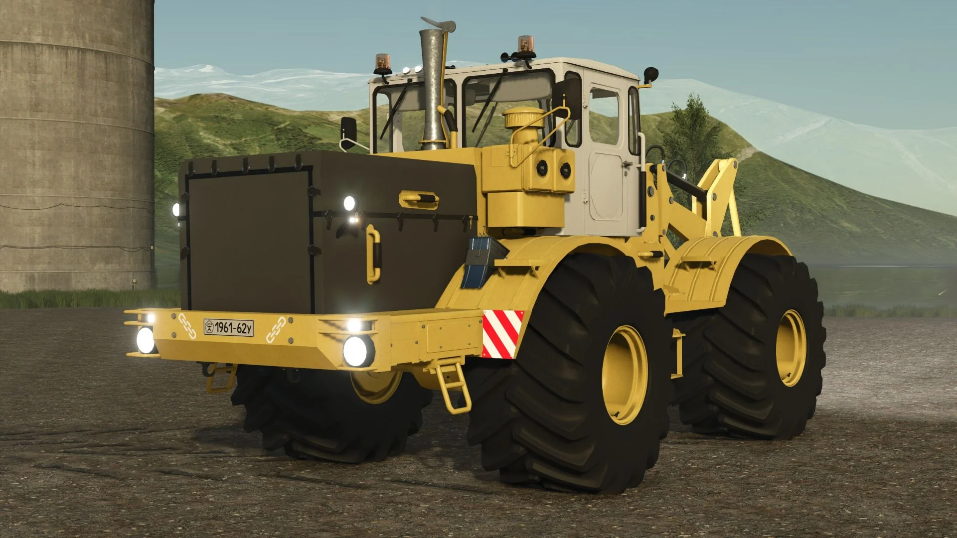 FS25 Kirovets K-700A PKU V1.0 Wheel Loaders Mod FS25 Mod Free Download