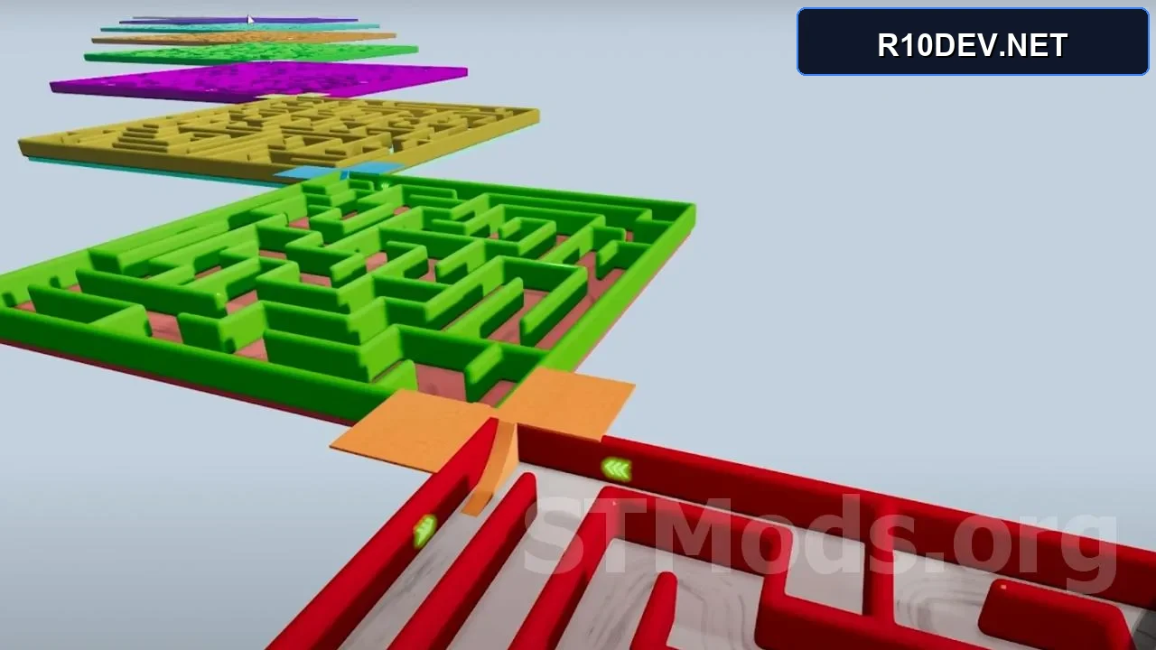 Impossible Maze Map Version 1.3 for BeamNG.drive (#228083) — BeamNG ...